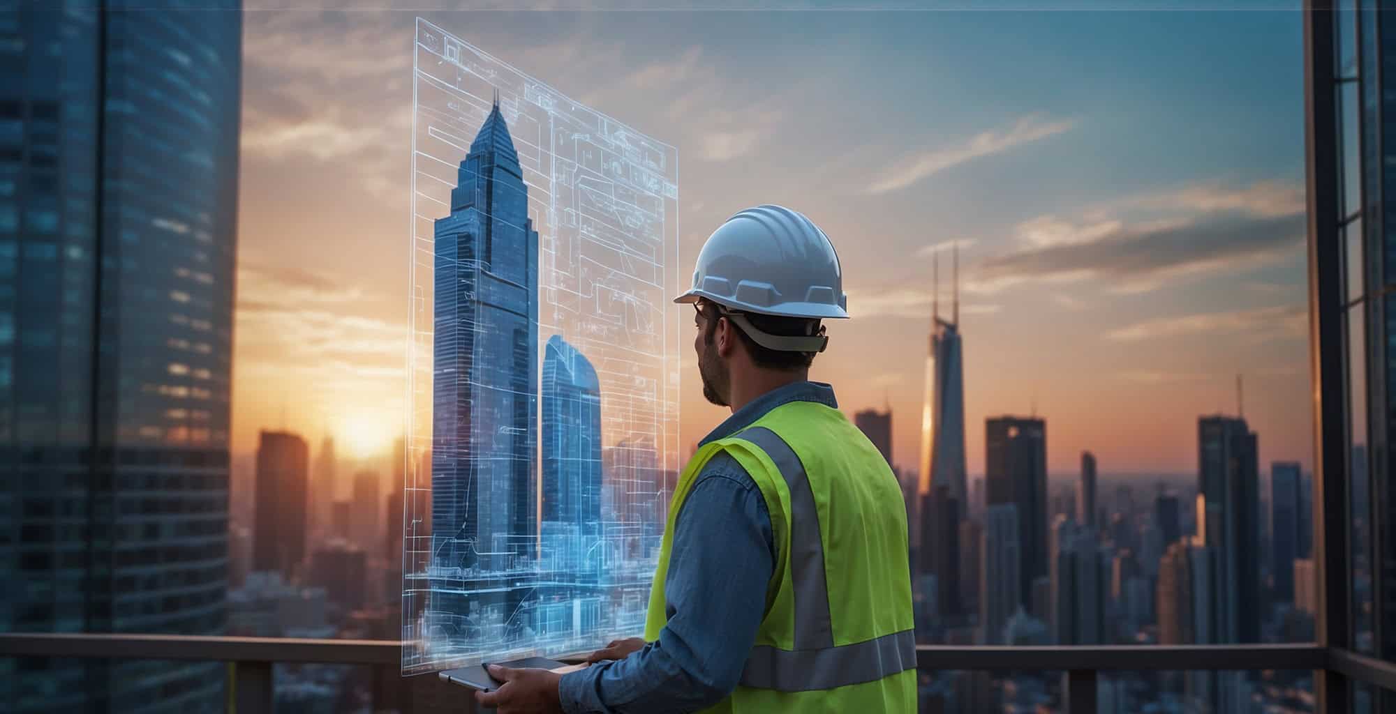 contractor-is-looking-hologram-screen-sketching-skyscraper-construction-plan